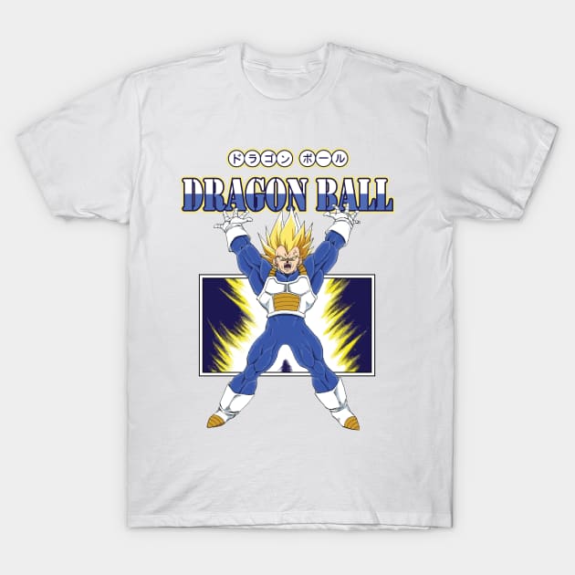 Vegeta final flash t shirt hot sale